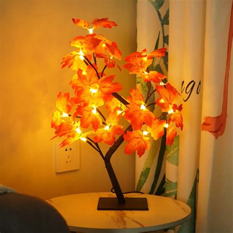 Drzewko Szcz Cia Led Lampka Drzewo Bonsai Cm Allegro Pl