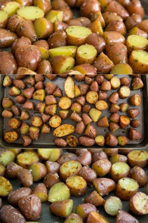 Easy Oven Roasted Baby Red Potatoes Natasha S Kitchen