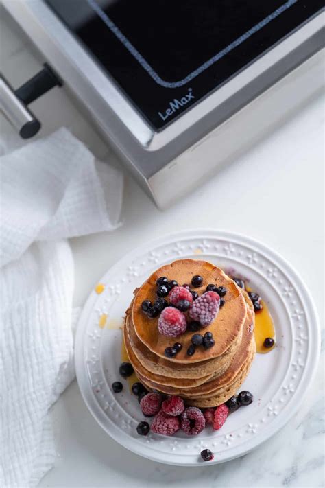 Gesunde Pancakes mit Joghurt und Zimt La Cuisine de Géraldine