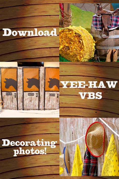 Yee Haw Vbs Decorating Ideas Farm Vbs Decorations Barnyard Vbs Vbs