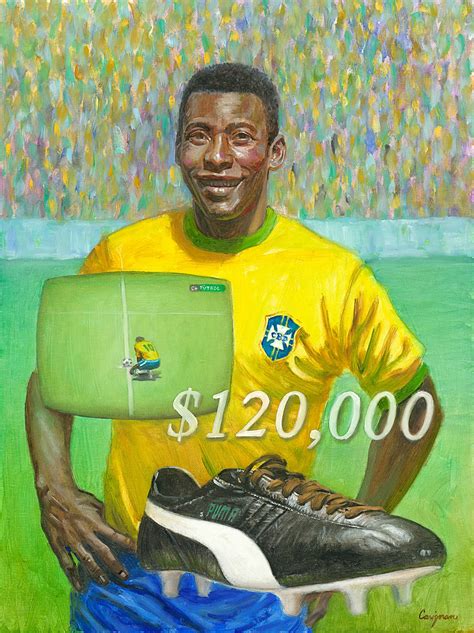 Pele Ties His Puma Shoes at the World Cup - Stakspay