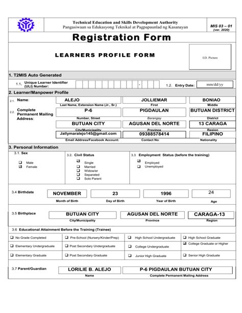 TESDA-REGISTRATION-FORM jollie