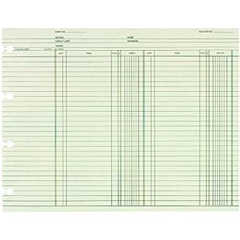 Amazon Wilson Jones Ledger Paper Sheets Regular Ledger For