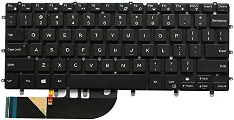 Amazon Autens Replacement Us Keyboard For Dell Xps