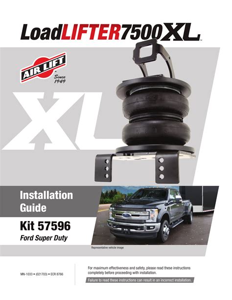 Air Lift Loadlifter Xl Installation Guide Manualzz