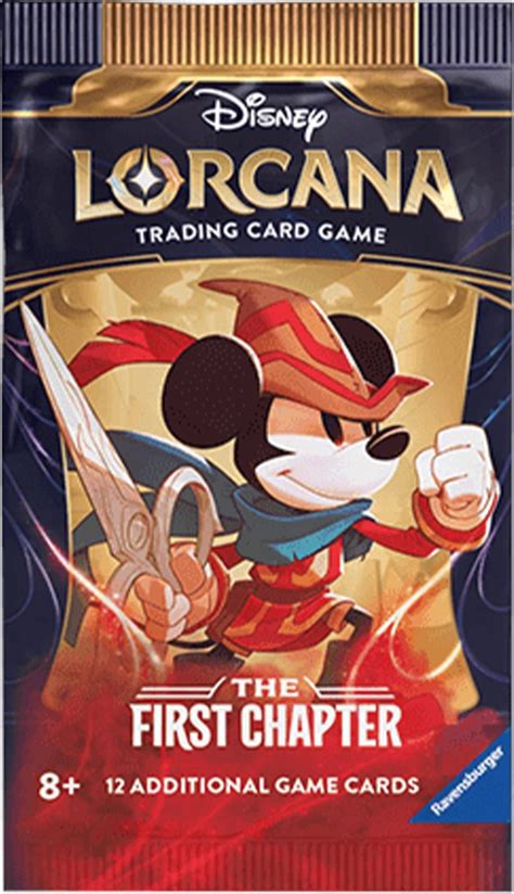 Disney Lorcana: The First Chapter Booster Pack - The First Chapter ...