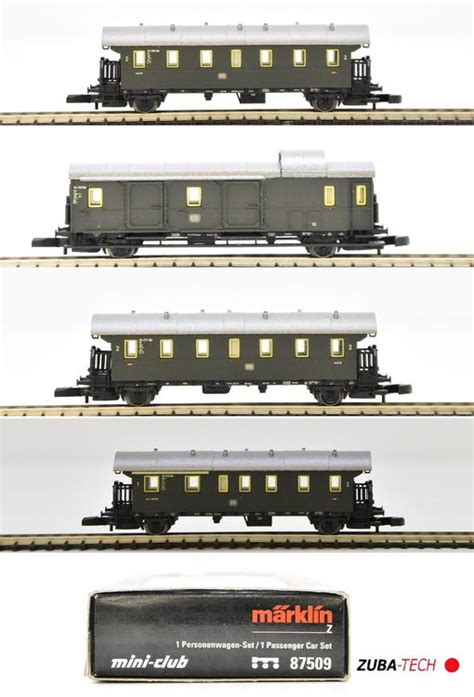 Märklin mini club 87509 DB Personenwagenset Spur Z mit OVP Kaufen auf