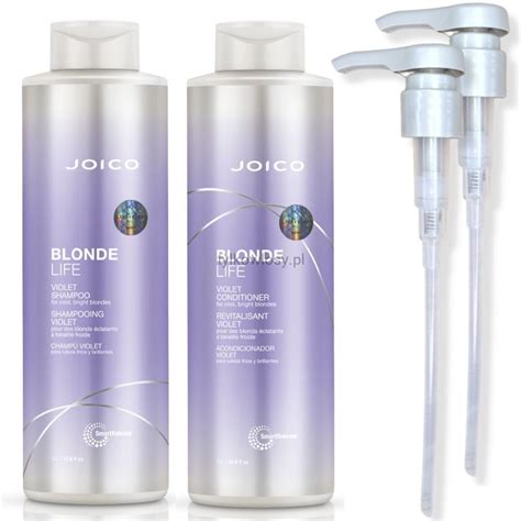 Joico Blonde Life Violet Zestaw Do W Os W Blond Szampon Ml Od Ywka