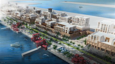 Khalid Port Waterfront | ميناء خالد البحري on Behance