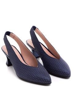 Zapato Pitillos 5193 Azul Para Mujer