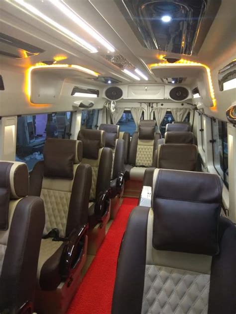 9 Seater Tempo Traveller Hire In Delhi 9 Seater Luxury Tempo Traveller