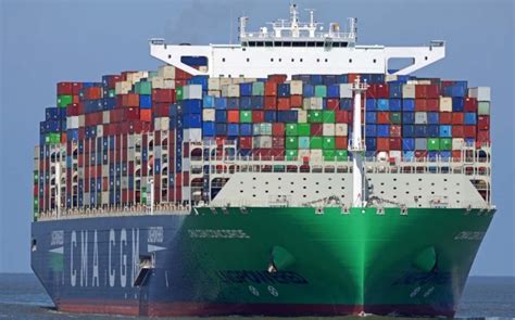 Lng Powered Cma Cgm Mega Vessel Completes Milestone Call At Rotterdam