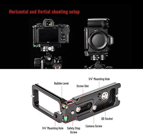 Sunwayfoto L Bracket för Nikon Z6II Z7II Kamda