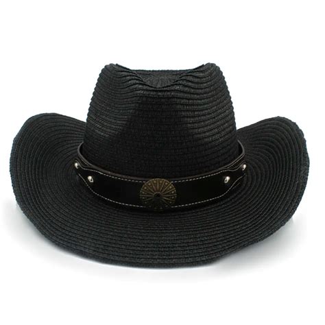 Sombrero De Vaquero Occidental Para Hombre Y Mujer Sombrero De Paja