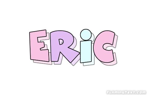 Eric Logo Free Name Design Tool From Flaming Text