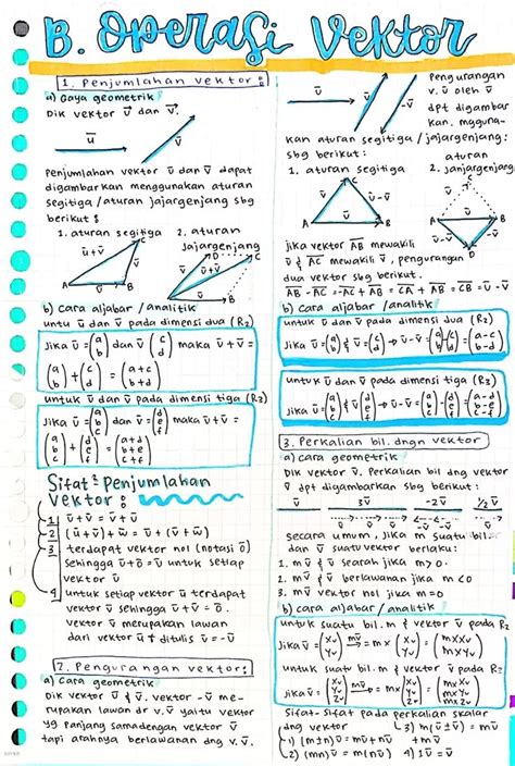 Materi Vektor Matematika Kelas 10 Pdf Homecare24