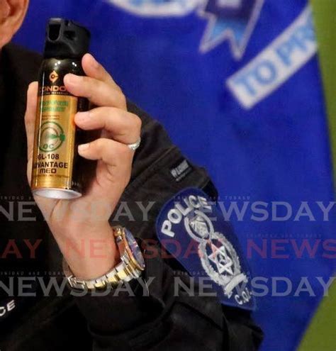 Police Nine Permits Granted To Import Pepper Spray