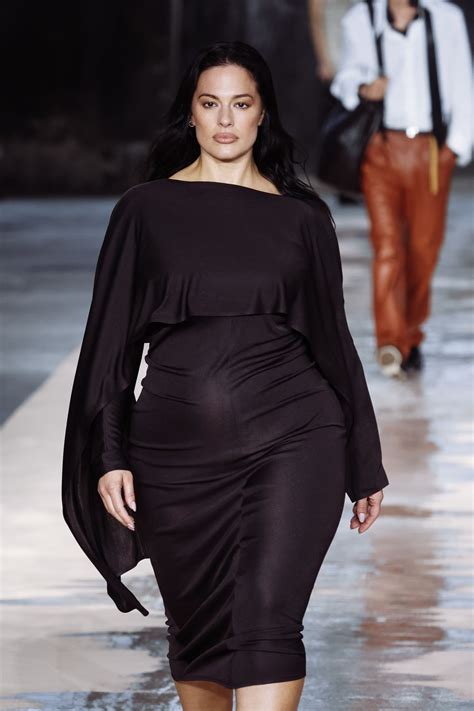 Ashley Graham Embodies Fluid Minimalism at Boss Spring Summer 2026