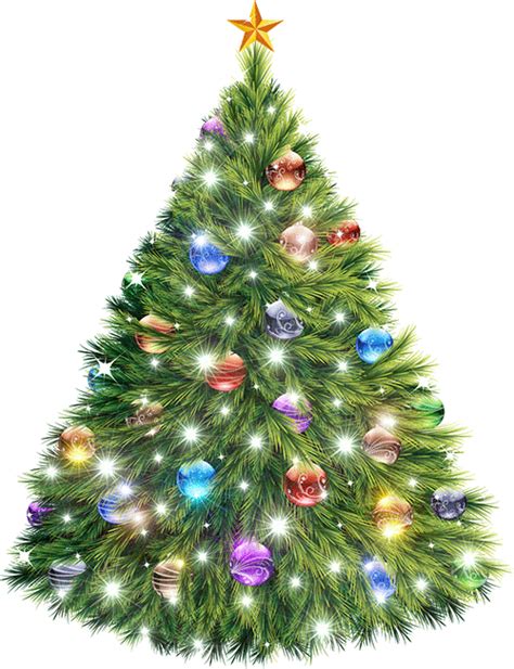 Christmas Tree Fluffy Shining Art GIF | GIFDB.com