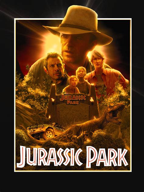 jurassic park poster  officailjdesigns  deviantart