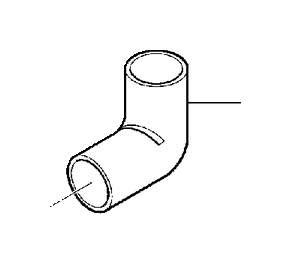 Hose Crankcase Ventilation Cyl Cyl B T B T