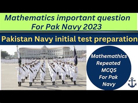 Mathematics Important Question For Pak Navy Army And Issb Pak Navy