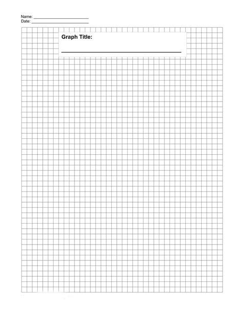 30 Free Printable Graph Paper Templates Word Pdf ᐅ Intended For 1