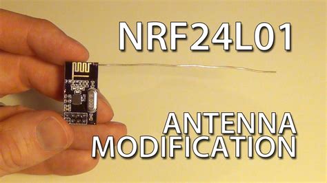 Cheap Diy Nrf L Antenna Modification Youtube