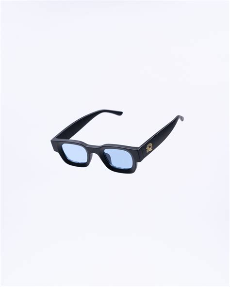 Daily Sunnies Matte Blackblue Lens Daily Regime