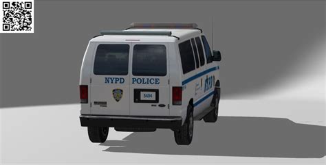 Ford E 350 Nypd Police Car