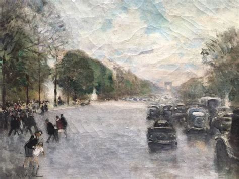 Tableau Peinture Jules Ren Herve Les Champs Elys Es Eur