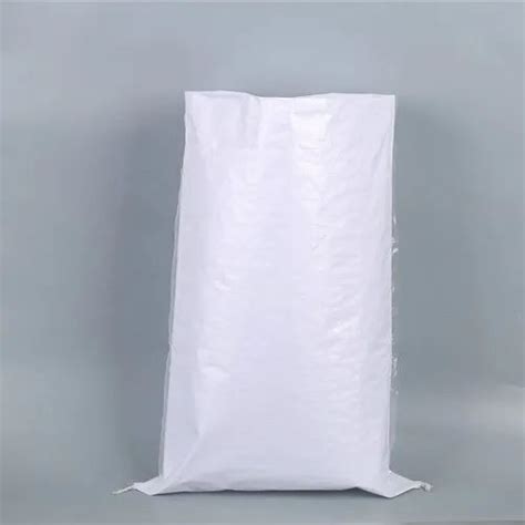 White Rectangular X Inch Pp Woven Bag For Packaging Storage