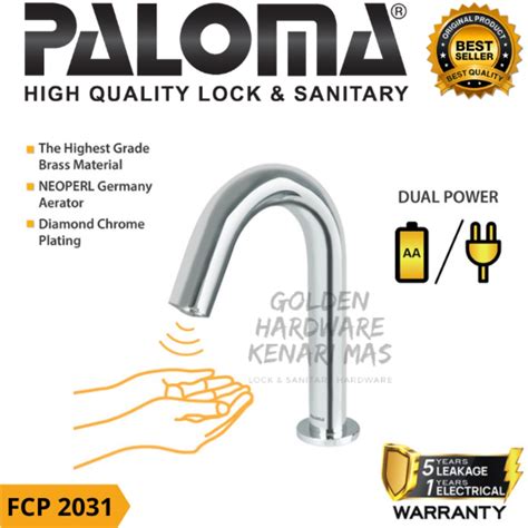 Jual PALOMA FCP 2031 KERAN WASTAFEL CUCI TANGAN SENSOR OTOMATIS SHORT