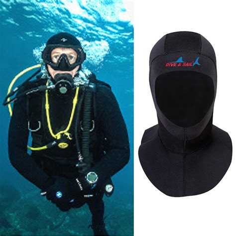 Sexy Dance 3mm Neoprene Scuba Surfing Diving Wetsuit Neck Cover Hood Cap Head Shoulder Anti Uv