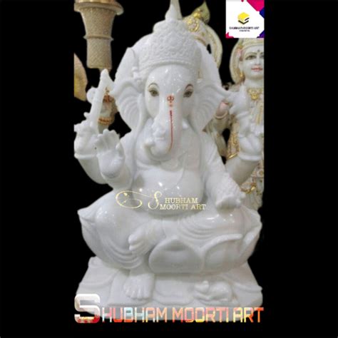 Multi Colour Ganesh Ji Marble Statuet At Best Price In Jaipur M S