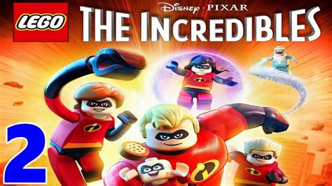 LEGO The Incredibles Walkthrough Gameplay Part 2 Hover Train Hijinx