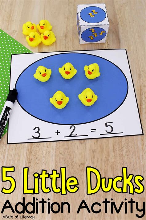 Five Little Ducks Addition Activity