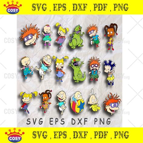 Rugrats Svg Bundle Rugrats Set Svg Designs Rugrats Svg Svg