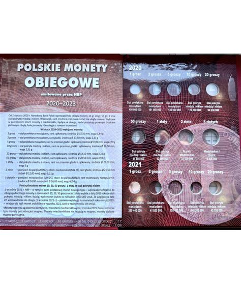 Polskie Monety Obiegowe Album Id Wiat Monet