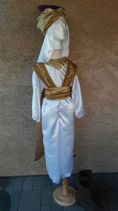 Prince Ali Size 6 Costume From Aladdin Custom Handmade To Etsy