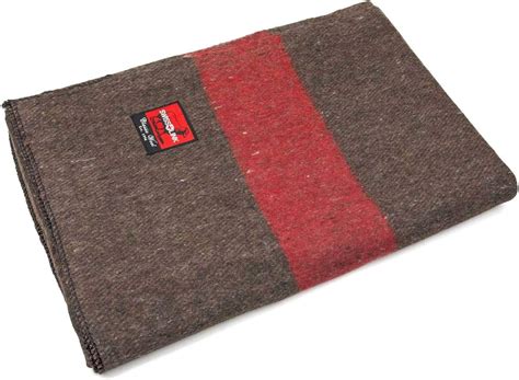 Extra Heavy Duty Swiss Army Military Wool Blanket Cover Blankets