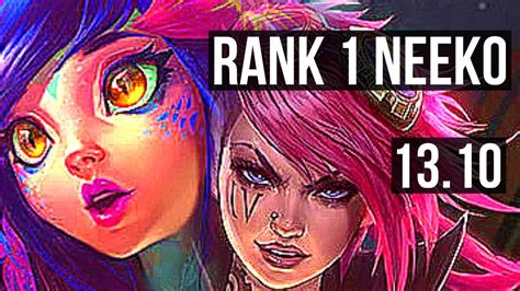 NEEKO Vs VI JNG Rank 1 Neeko 69 Winrate 6 2 18 Rank 14 KR