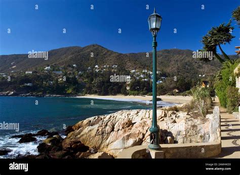 Zapallar Beach, Zapallar, Chile Stock Photo - Alamy