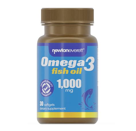 Omega De L Huile De Poisson Mg Capsules Molles Newton