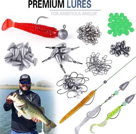 302 Piece Fishing Lure Bait Kit With Tackle Box Artofit