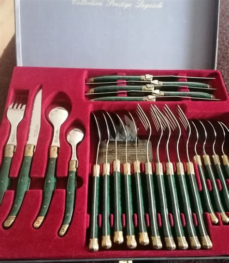 Laguiole Pradel Cutlery Set Collection Prestige Steel