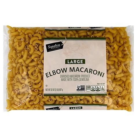 Signature Select Pasta Elbow Macaroni Bag 32 Oz Randalls