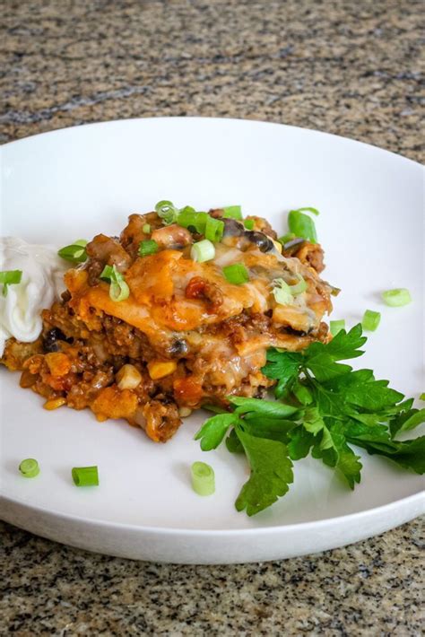 Tex Mex Ground Beef Casserole Classic Recipes