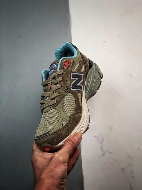 Bodega x New Balance 990 V3 棕绿 货号M990BD3 GDF档口 潮流干货