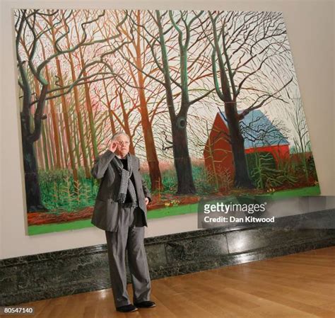 67 David Hockney At Tate Britain Photocall Stock Photos High Res